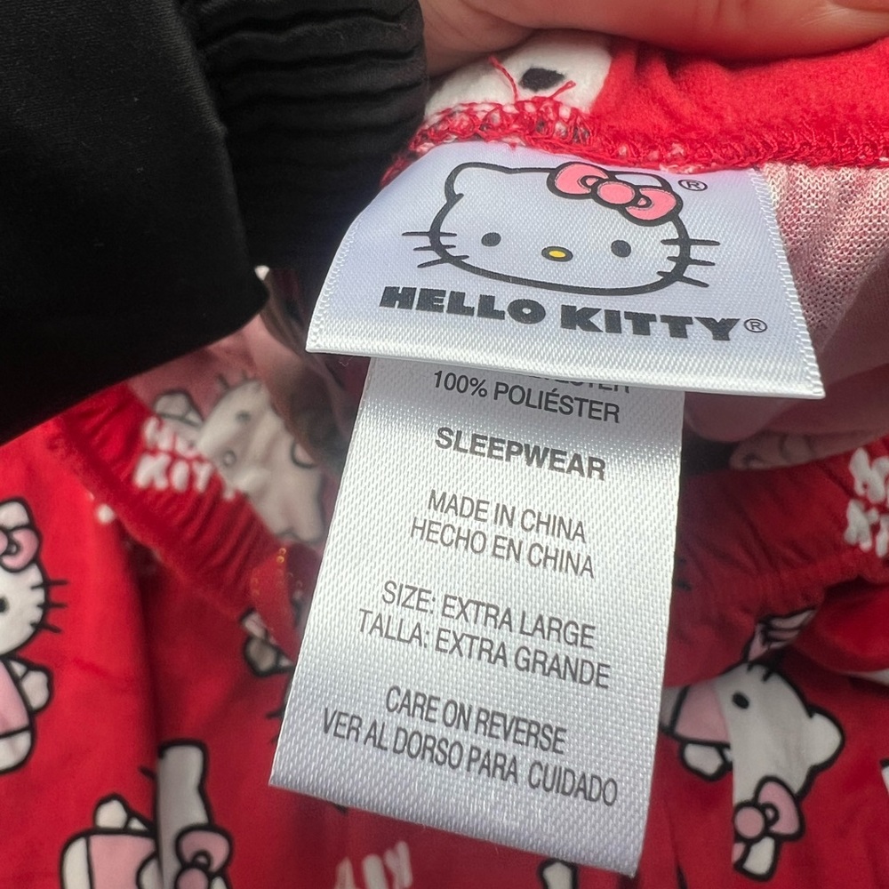 Red Hello Kitty Pajamas - Picture 3 of 3